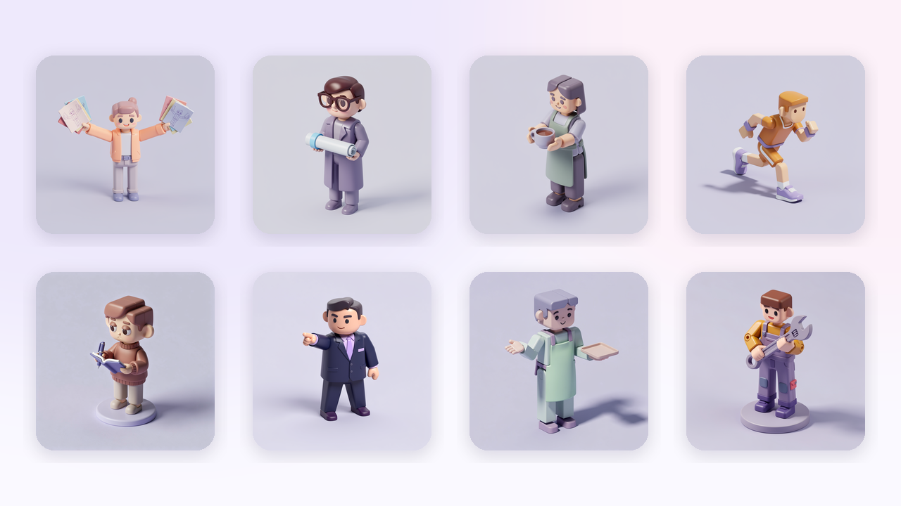 MBTI16タイプのキャラクター